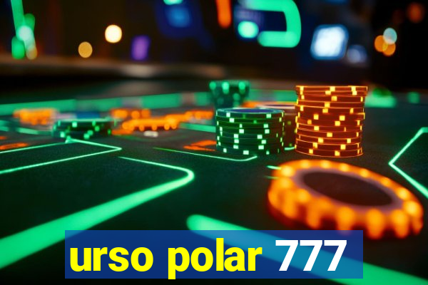 urso polar 777